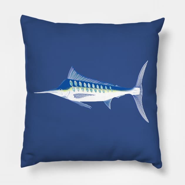 Marlin - Zircon Pillow by Aline Eg