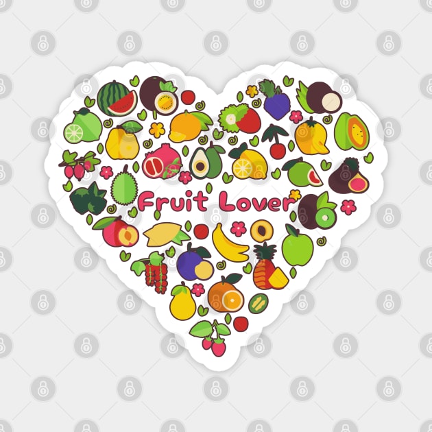 Fruit Lover Magnet by Odetee