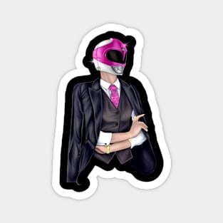 Dapper Pink Magnet