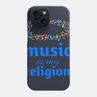 Inspirational MUSIC quote 06 Phone Case