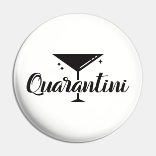 Quarantini Pin