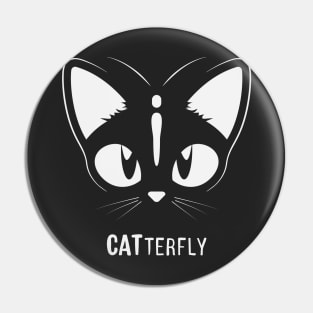 Catterfly ( Cat + Butterfly) Pin