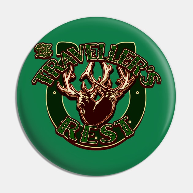 The Traveller's Rest Pin by rexthinks