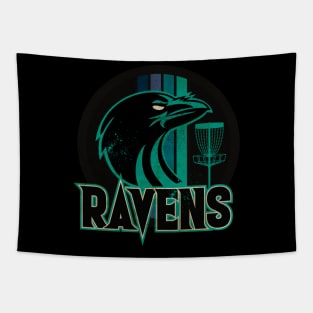 Ravens Disc Golf Tapestry