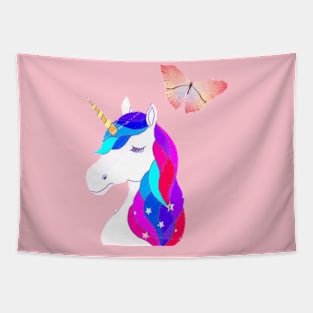 Fashion Unicorn Tapestry