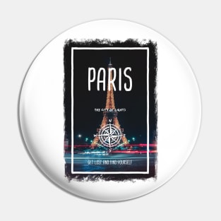 Paris, France, the city of lights Pin