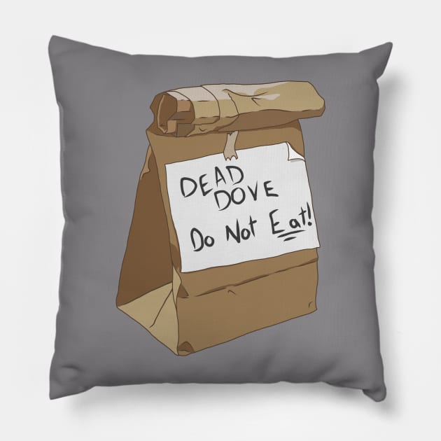 Dead Dove Pillow by Owllee Designs