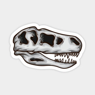 Dinosaur T-rex Skull Magnet