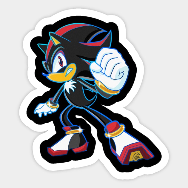 Shadow The Hedgehog Stickers for Sale