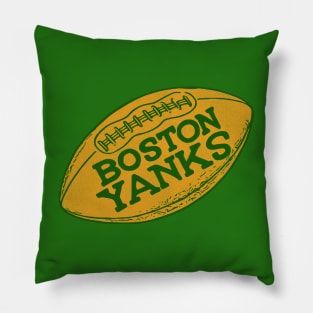 Defunct Boston Yanks Football Team Pillow