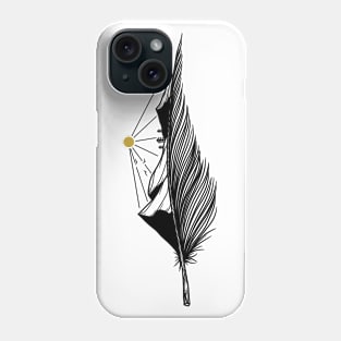 Feather Mountain Phone Case