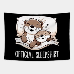 Otter official Sleepshirt, Stylish Tee for Animal Admirers Tapestry