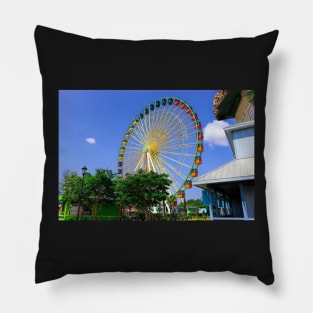 Multi color flywheel Pillow