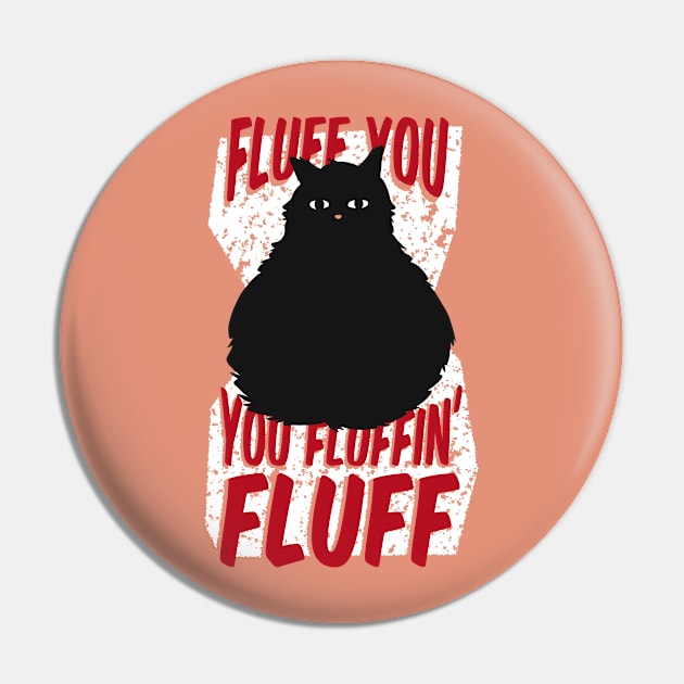 Fluffy Cat Pin by Urban_Vintage