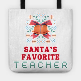 Christmas Teacher Gift Tote
