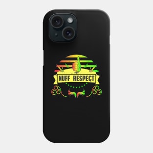 NUFF RESPECT THUMBS UP Phone Case