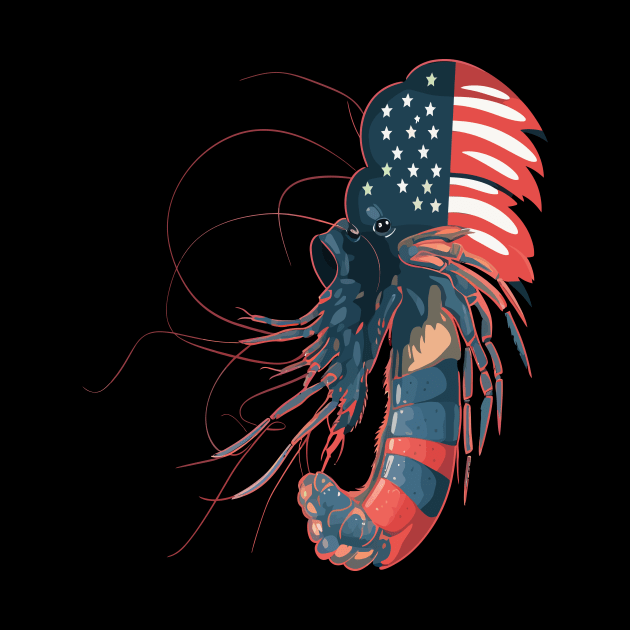 Patriotic Prawn by JH Mart