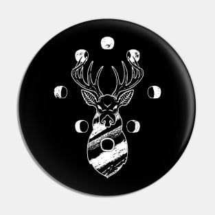 viking deer Pin