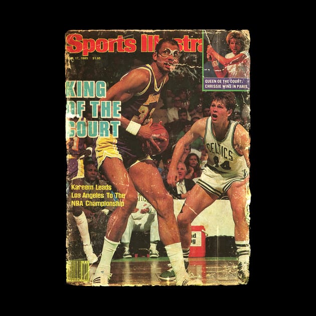 COVER SPORT - SPORT ILLUSTRATED - KING OF THE COURT by FALORI