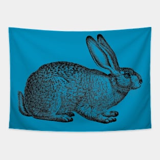 vintage style rabbit Tapestry