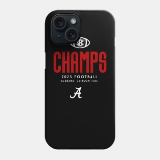 Alabama Sec Champs 2023 Phone Case