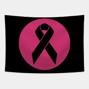 Cancer Ribbon Tapestry