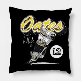 Adam Oates Boston Retro Script Pillow