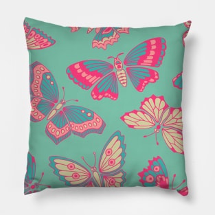 Beautiful Butterfly Pattern Pillow