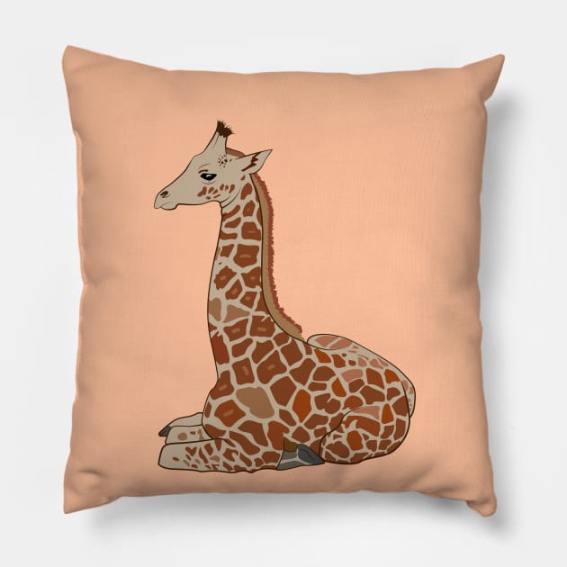 Baby Giraffe Pillow by EvoFORMA