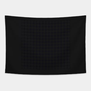 Black and White Checker Pattern Tapestry