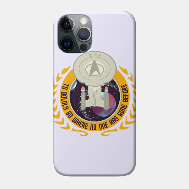 The Final Frontier - Star Trek - Phone Case