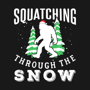 Bigfoot Sasquatch Christmas gift T-Shirt