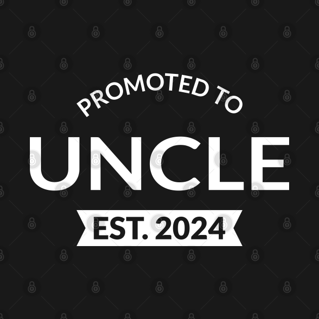 Promoted To Uncle Est. 2024 II Promoted To Uncle TShirt TeePublic