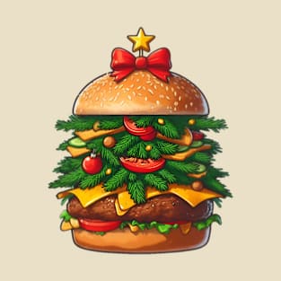 Christmas burger T-Shirt