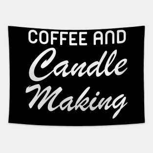 Coffee And Candle Making Tapestry