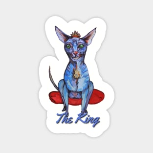 The King, Cat Rules Magnet