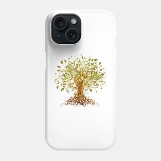 Colorful Modernist Tree 13 Phone Case