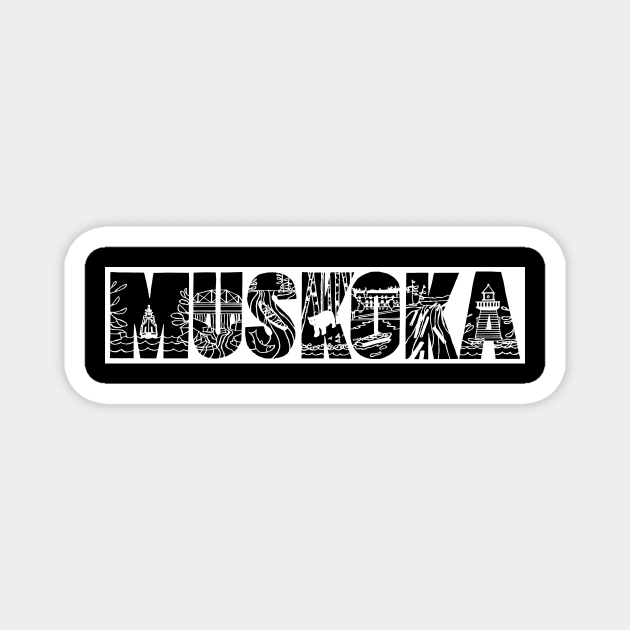 Muskoka Magnet by David Dawson Studio