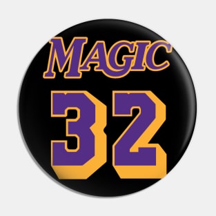 Magic Jersey (Front/Back Print) Pin