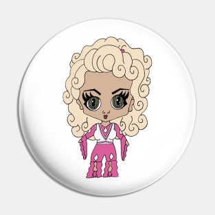 In Dolly We Trust Pin