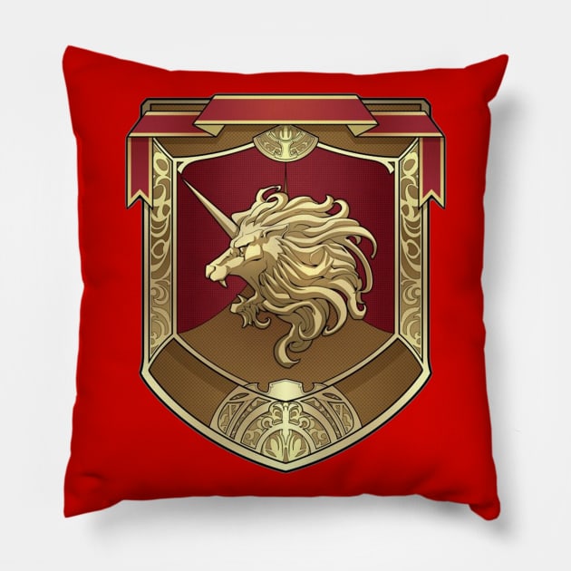 Thors Military Academy Emblem Pillow by MasterWildFire