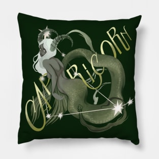 Astrology Capricorn Season Pillow