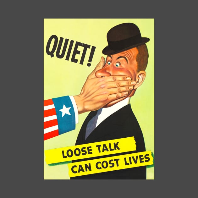 WW2 anti-spys american propaganda by Dystopianpalace