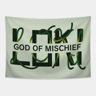 Loki God of Mischief Tapestry