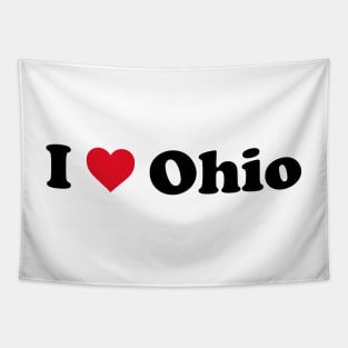 I Love Ohio Tapestry