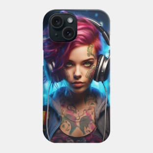 Future Punk Girl Phone Case