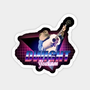 Retro Style 80'S // Dwight Yoakam Magnet