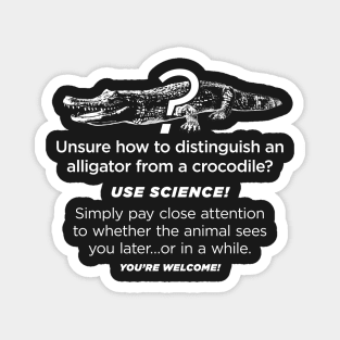 Alligator vs Crocodile - how to tell the difference Magnet