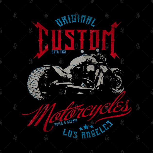Custom Motorcycle Shop by John MacPherson Allan Designs