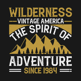 Mountains - The Spirit Of Adventure Since 1984 T-Shirt